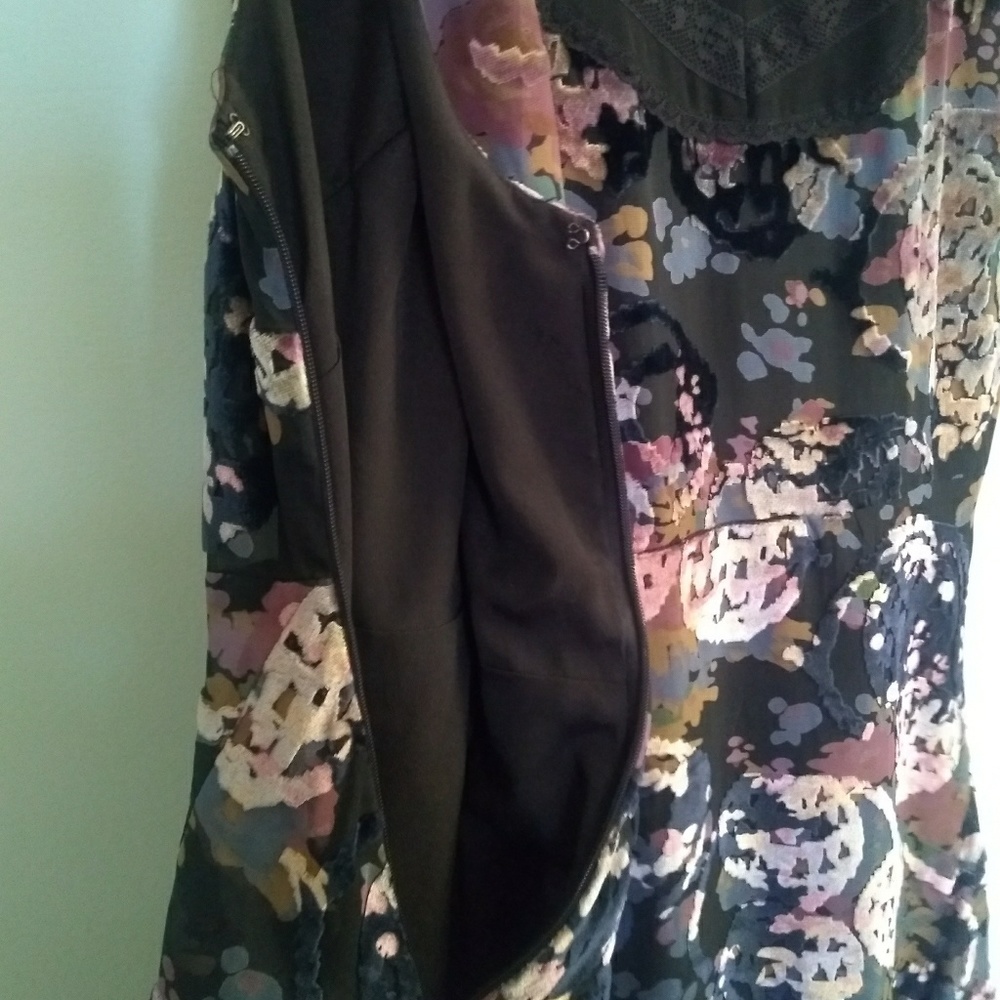 Free People Velvet lace dress - Picture 4 of 5